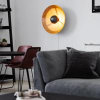 Wandlamp zwart goud &apos;Captain&apos; By Rydens wall light modern 600mm
