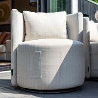 Richmond Outdoor Draaibare Eetkamerstoel 'Marlin' kleur Beige