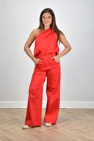 Sea Me Happy broek Woody Paperstretch red