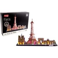 Puzzle luminoso 3D - Monumenti di Parigi - Gioco di costruzione - EXPLORA - 115 pezzi - Da 8 anni