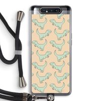 Dinos: Samsung Galaxy A80 Transparant Hoesje met koord