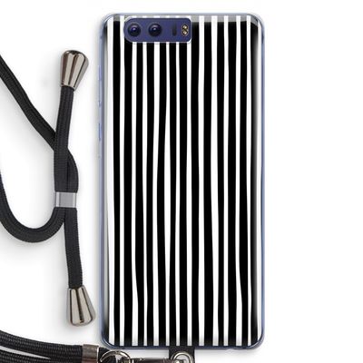 Stripes: Honor 9 Transparant Hoesje met koord