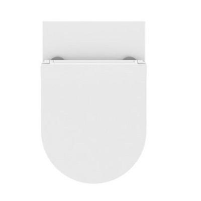 Crosswater KAI X Slim zitting met softclose met quick release 36x41x5cm ABS kunststof wit KL6205W