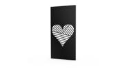 Gerofence Aluminium Alu Love Schutting Lengte: 1000 Breedte: 5 Hoogte: 1800 - Geroba