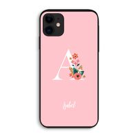Pink Bouquet: iPhone 11 Biologisch afbreekbaar hoesje