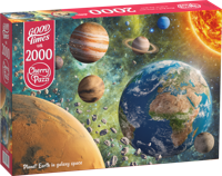Planet Earth in galaxy Space Puzzel 2000 Stukjes