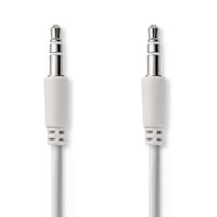 Nedis Stereo-Audiokabel | 3,5 mm Male naar 3,5 mm Male | 1 m | 1 stuks - CAGP22010WT10 CAGP22010WT10