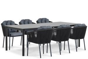 Santika Novita/Como 220 cm dining tuinset 7-delig