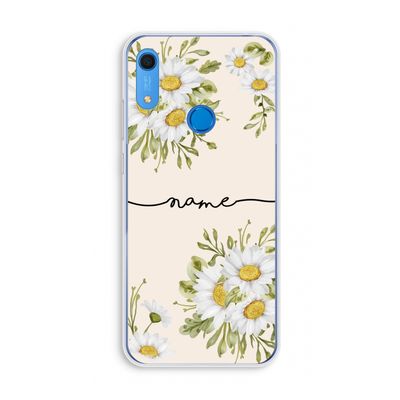 Daisies: Huawei Y6s Transparant Hoesje