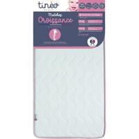 Materasso TINEO CROISSANCE - Scalabile - 2 lati di supporto: Rigido e Morbido - 60x120x12 cm