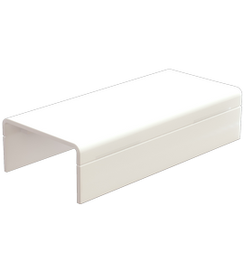 Koppelstuk wit plattebuis Canalit CS25 25X13 Systeem 25