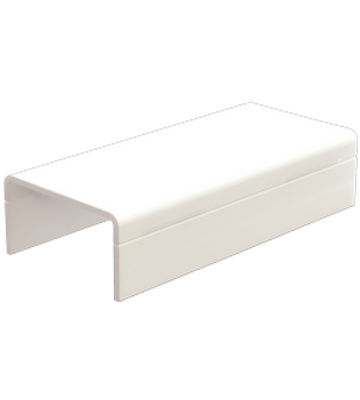 Koppelstuk wit plattebuis Canalit CS25 25X13 Systeem 25