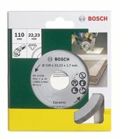 Bosch Accessoires Diamantdoorslijpschijf voor keramische tegels, 110 mm Ø - 2607019471 - thumbnail