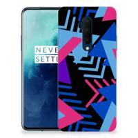 OnePlus 7T Pro | TPU Hoesje | Funky Triangle