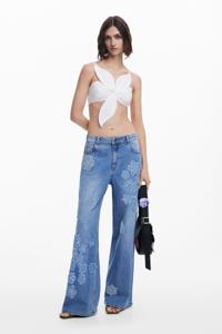 Blouse met bloemen Tyler McGillivary - WHITE - L