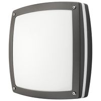 SG Sidewalk LED Wandlamp 19W 3000K grafiet IP65 IK10 623839