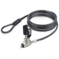 StarTech.com Dun Noble Wedge® Compatibel Laptop Kabelslot, 1,5m Laptop Beveiligingskabel, Anti-Diefs