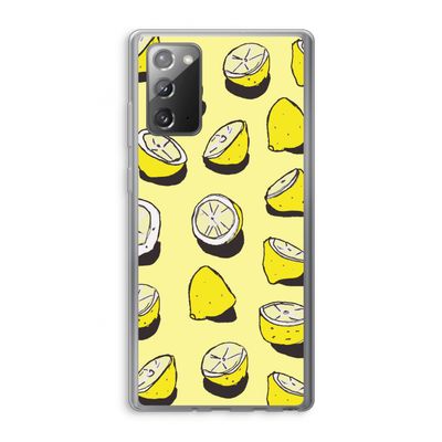 When Life Gives You Lemons...: Samsung Galaxy Note 20 / Note 20 5G Transparant Hoesje