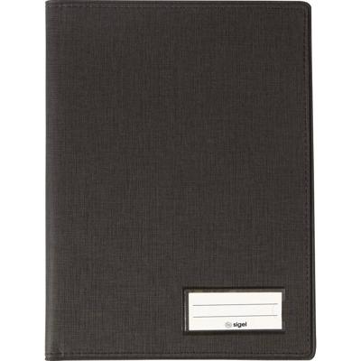 Sigel EF515 Beschermhoes voor formulierenboek DIN A5 Antraciet 1 stuk(s)