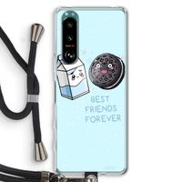 Best Friend Forever: Sony Xperia 5 III Transparant Hoesje met koord