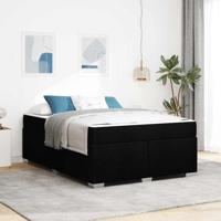 Bedframe Zwart 160 x 200 cm Stof