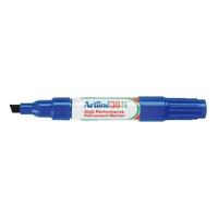 Viltstift artline 30 schuin 2-5mm blauw | 12 stuks