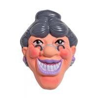 Folat Feest masker - Sarah 50 jaar - 3D - kunststof - feestpop Sarah - versiering