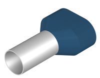 Weidmüller 9037590000 Dubbele adereindhulzen 16 mm² Deels geïsoleerd Blauw 50 stuk(s)