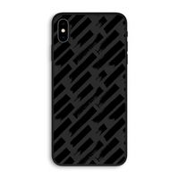 Zwarte vegen: iPhone XS Max Biologisch afbreekbaar hoesje