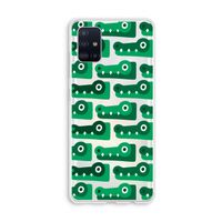 Crocs: Galaxy A51 4G Transparant Hoesje