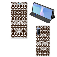 Sony Xperia 10 III Hoesje met Magneet Aztec Brown