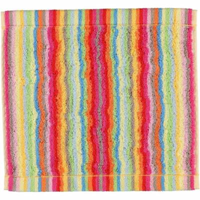 Cawö Cawö Lifestyle Streifen Gezichtsdoekje 7008 Multi-25 30x30