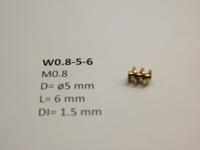 micromotor W0.8-5-6 wormwiel