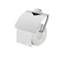 Toiletrolhouder met Klep Geesa Opal Chroom