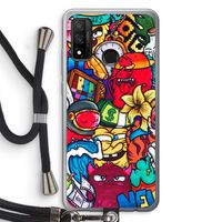 No Rules: Huawei P Smart (2020) Transparant Hoesje met koord