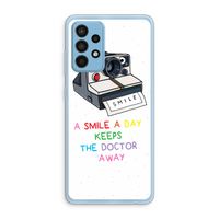 Smile: Samsung Galaxy A52 Transparant Hoesje