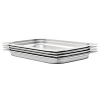 Gastronormbakken 4 st GN 1/1 40 mm roestvrij staal