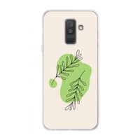 Beleaf in you: Samsung Galaxy A6 Plus (2018) Transparant Hoesje