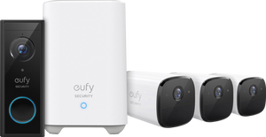 Eufycam 2 Pro 3-Pack + Video Doorbell Battery