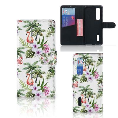 OPPO Find X2 Pro | Telefoonhoesje | Met pasjeshouder | Flamingo Palms