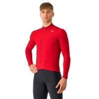 Castelli Aero race lange mouw jersey rich red heren XL