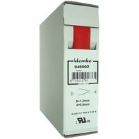 Krimpkous Polyolefin 2:1 In Trekbox Rood 1,2 > 0,6mm