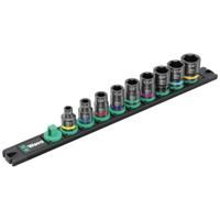 Wera 9608 Nuss-Magnetleiste B Impaktor Imperial 1 05005452001 Dopsleutelset Inch 3/8 10-delig