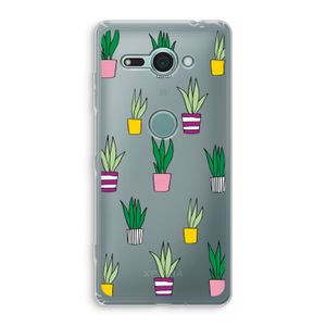 Sanseveria: Sony Xperia XZ2 Compact Transparant Hoesje
