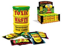 Toxic Waste Toxic Waste Sour Candy Drum 42 Gram 12 Stuks - thumbnail