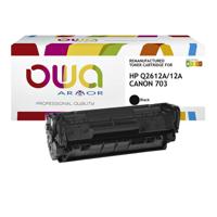 Tonercartridge owa hp q2612a zwart