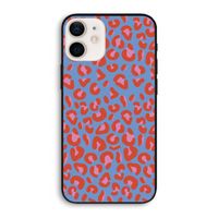 Leopard blue: iPhone 12 Pro Biologisch afbreekbaar hoesje