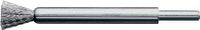 Lessmann Penseelborstel | d. 12 mm schacht 6 mm draaddikte 0,3 mm | staal | 15.000 omw/min | 1 stuk - 458161 458161