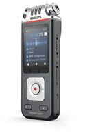 Philips Voice Tracer DVT8110/00 dictaphone Flashkaart Antraciet, Chroom - thumbnail