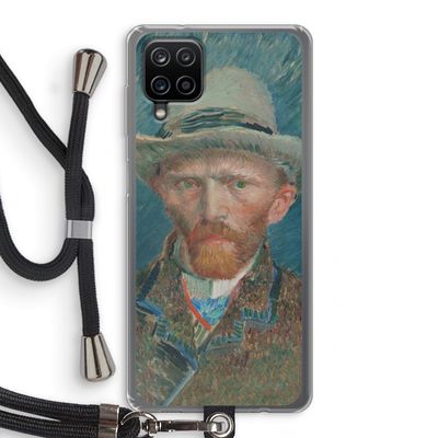 Van Gogh: Samsung Galaxy A12 Transparant Hoesje met koord